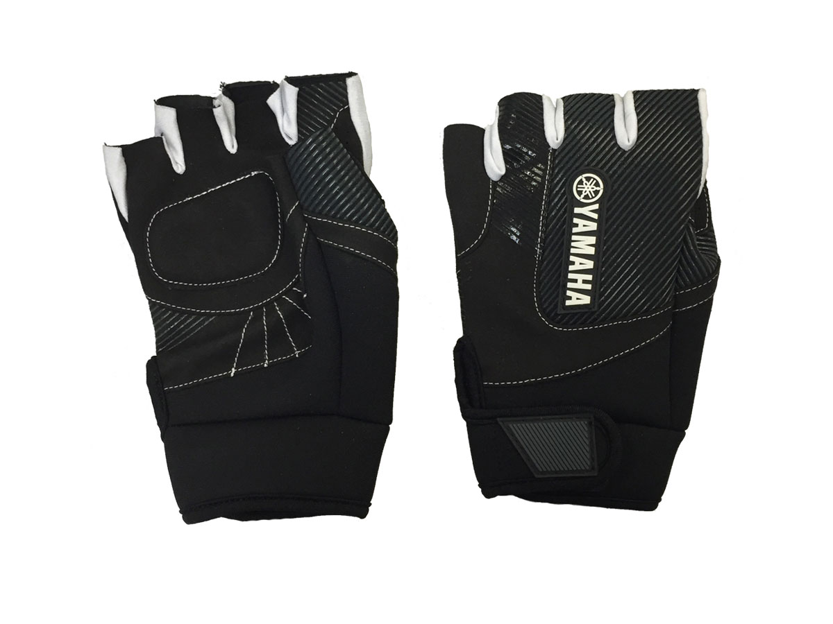 Grey 3/4 Finger Gloves | Dan's Jet Power